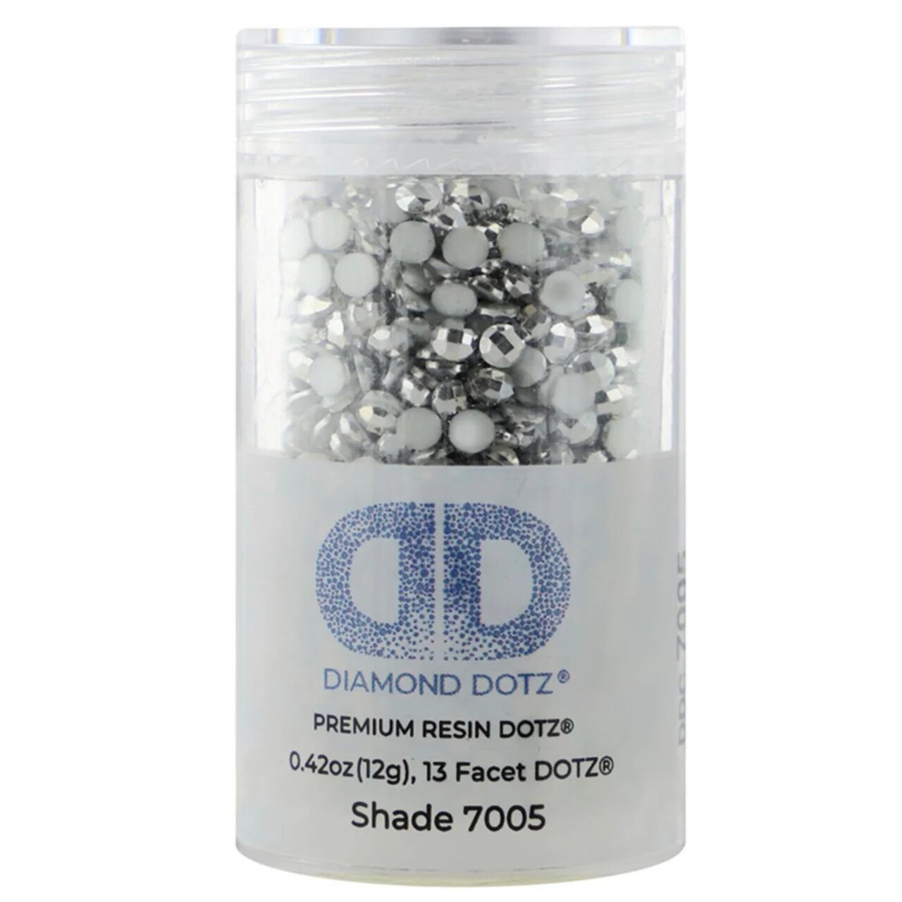 Diamond Dotz 2.8MM 12G Cylinder Silver Metallic AB - Freestyle Diamond Painting Beads, Diamond Art Beads, Replacement Drills, Loose Gems for DIY Crafts and Art Projects